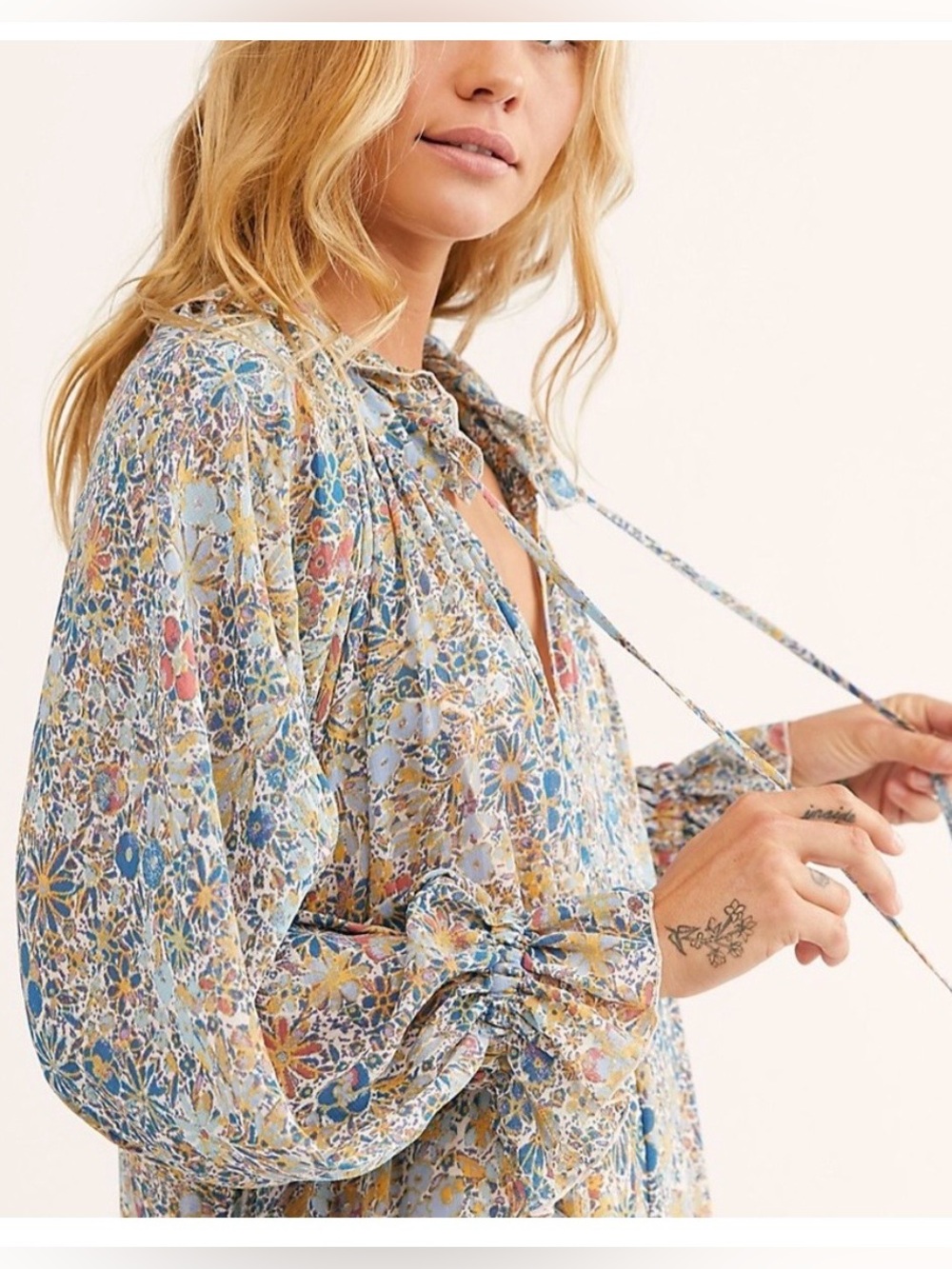 Free People Feeling Groovy Floral Maxi Dress - Picture 3 of 7
